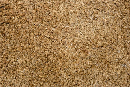 Leather background on the basis of a piece of a natural leather.の写真素材