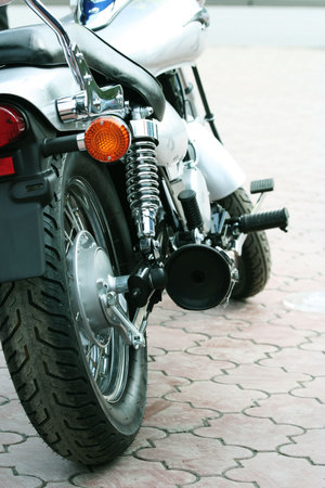 Motorcycle on exhibition.