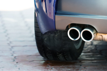 Exhaust pipe.