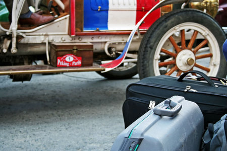The Borghese Memorial 1907-2007. Baggage.の写真素材