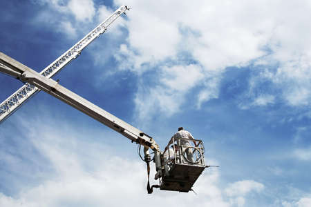 Travel to the sky.の写真素材