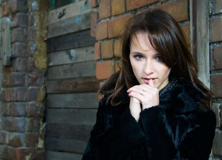 Young attractive woman.の写真素材