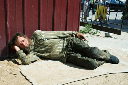 Hard life.の写真素材