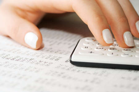 Accounting.の写真素材