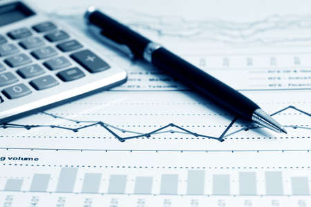 Financial analysisの写真素材