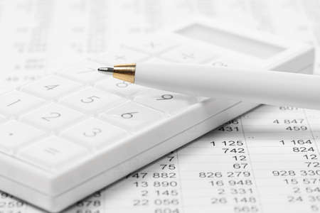 Financial accountingの写真素材