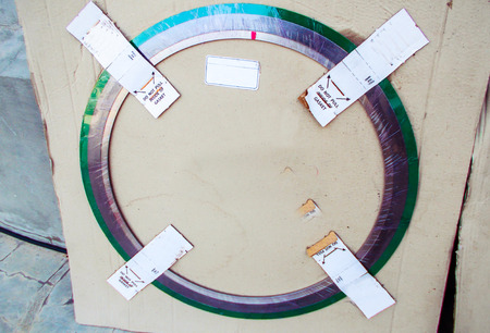 new part for replace during  maintenace of chemical plantのeditorial素材