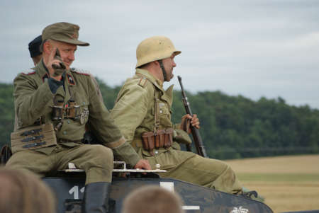 Front in Africa, German soldiers のeditorial素材