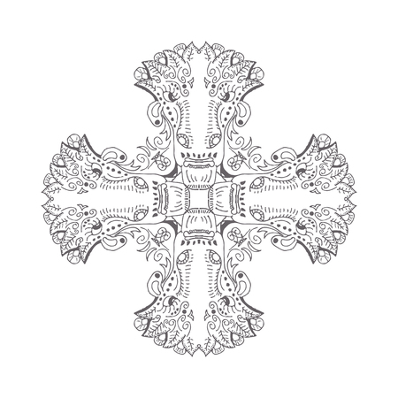 The original image of the Inca ornamentのイラスト素材