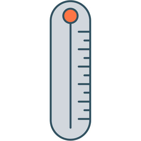 Chemistry science icon vector laboratory test toolのイラスト素材