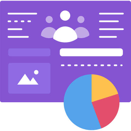 Business icon digital data vector analysis conceptのイラスト素材