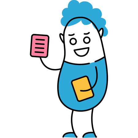 Character using geolocation mobile app vector iconのイラスト素材