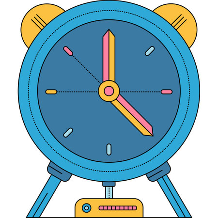 Time management icon clock vector business projectのイラスト素材
