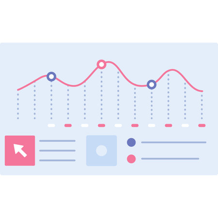Data graph icon business chart vector dashboardのイラスト素材