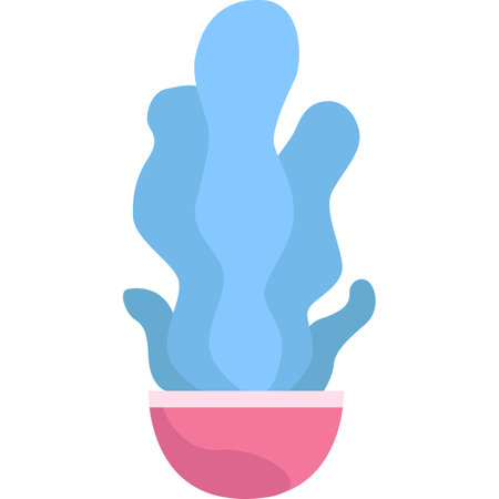 Flower pot vector plant icon flowerpot isolatedのイラスト素材