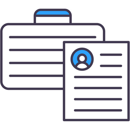 Vector outline file document pictogram flat iconのイラスト素材