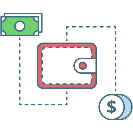 Payment icon financial transaction and banking flat vectorのイラスト素材