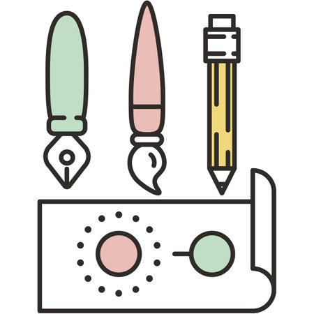 Photography power tools icon vector on whiteのイラスト素材