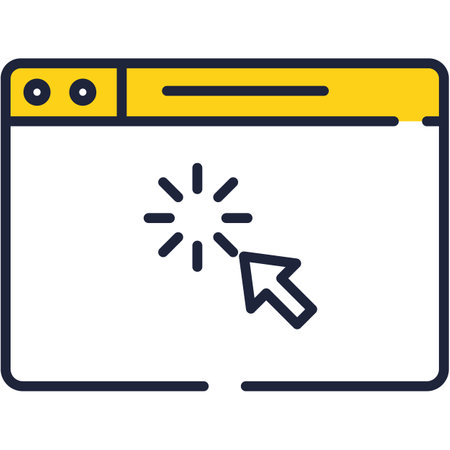Site loading process vector webpage flat iconのイラスト素材