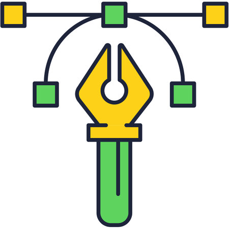 Data project icon vector isolated on whiteのイラスト素材