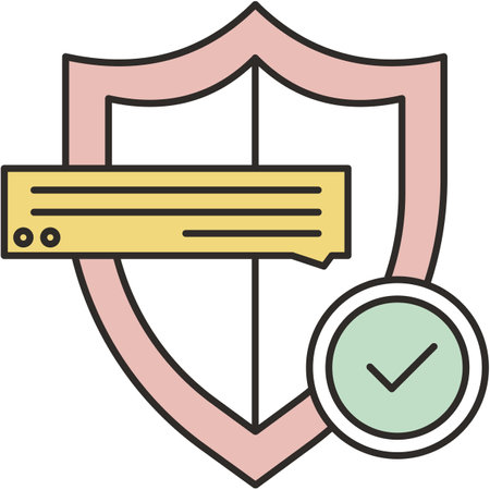 Private secret chat secure icon vector logoのイラスト素材