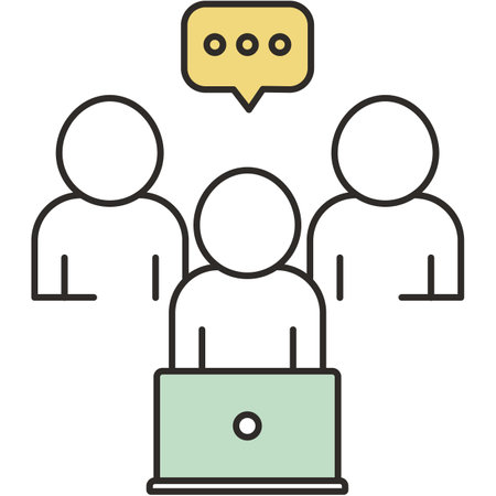 Business team icon vector people group symbolのイラスト素材
