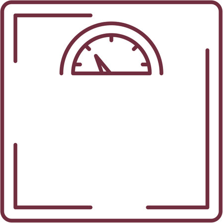 Weight scale icon vector loss weighing controlのイラスト素材