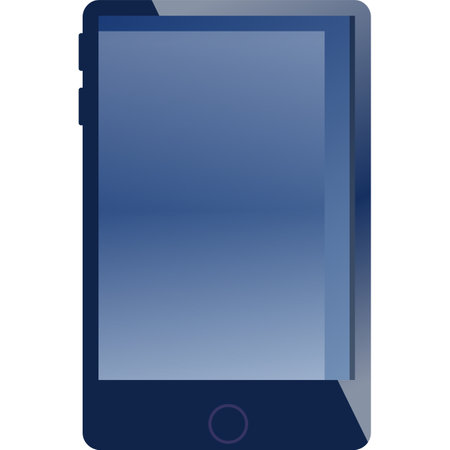 Phone screen icon vector smart device displayのイラスト素材