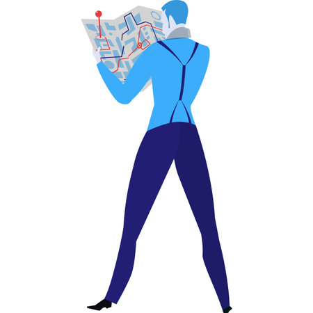 Person make choice and decision vector iconのイラスト素材