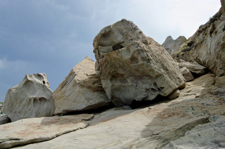 eroded rocks in Corsica