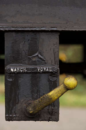 Freight trains leversの写真素材