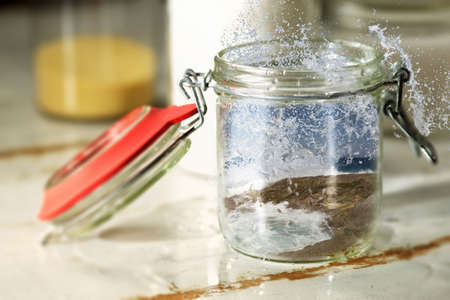 Holiday Memories in a jarの写真素材