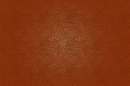 American football ball texture for sports background. Realistic vector illustrationのイラスト素材