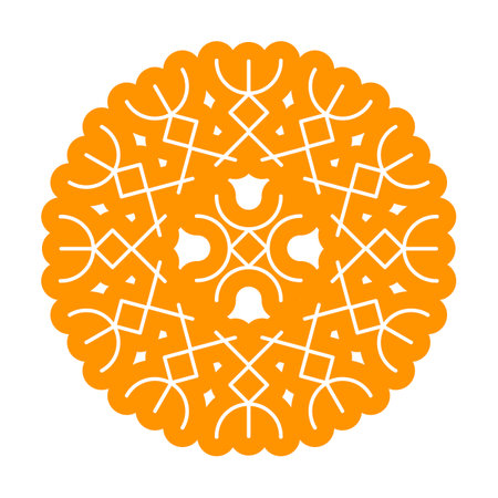 Magic Runic symbols. Sacred geometry, mandala. Medieval sign. Symbols of the esoteric mandala. Occult ancient symbols.のイラスト素材