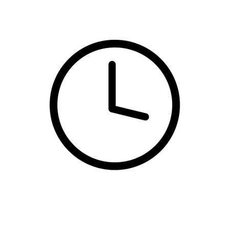 Time icon,Clock icon vector. Time sign. vector illustration. Flat design Eps 10のイラスト素材