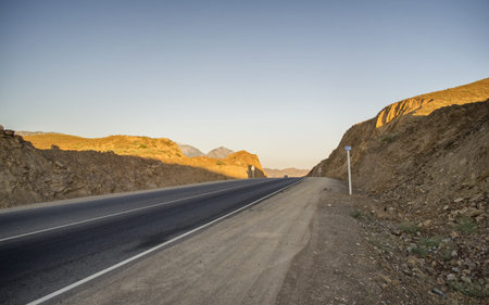 mountains of Kyrgyzstanの写真素材