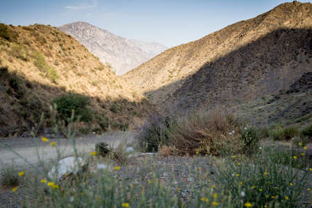 mountains of southern Kyrgyzstanの写真素材