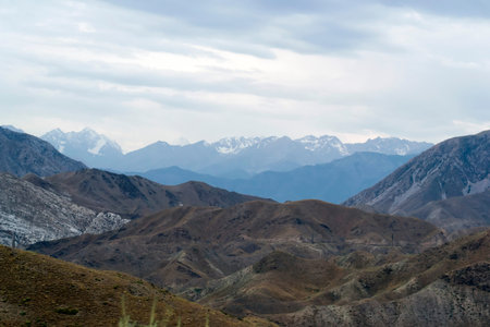 mountains of southern Kyrgyzstan