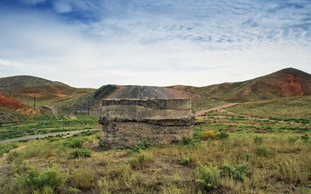 mountains of southern Kyrgyzstanの写真素材