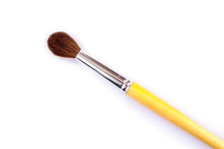 Painbrush isolated on white backgroundの写真素材