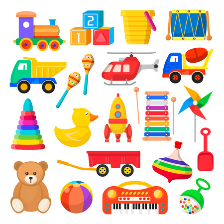 Baby toy setのイラスト素材