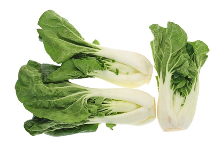 Chinese Cabbage Isolated On White Backgroundの写真素材