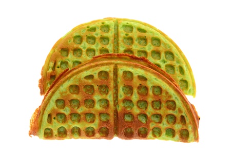 Pandan Favored Waffleの写真素材