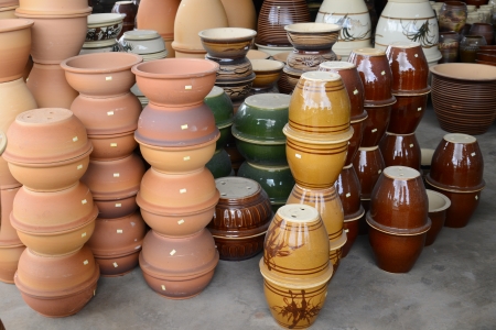 Pottery Wares For Saleの写真素材