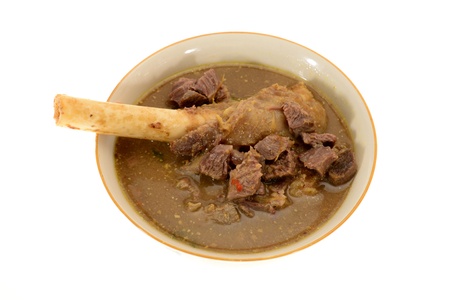 Goat Knuckle Mutton Soupの写真素材