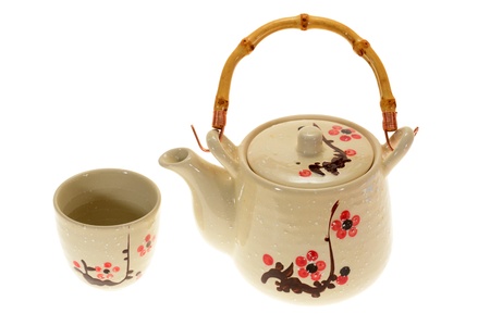 Oriental Teapot set の写真素材