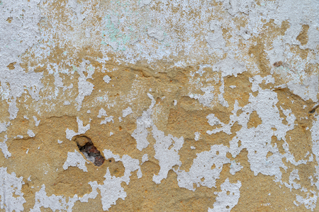 Paint Peeled Wall Surfaceの写真素材