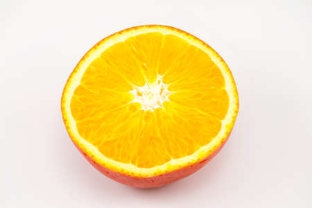 Half orangeの写真素材