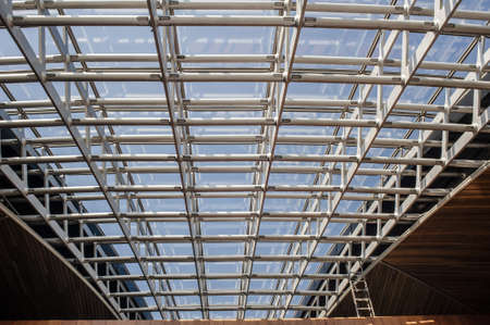 Metal frame ceiling の写真素材