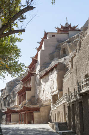 Mogao Caves, Dunhuangのeditorial素材